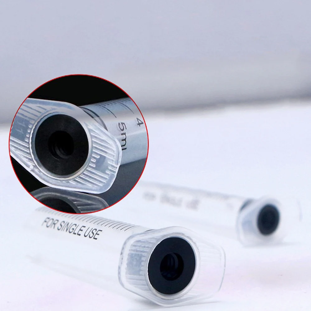 

10PCS Syringe No Push Rod Threaded Needle Tubes for Hydrolifting Needle For EZ Mesotherapy Injector Beauty Care Tools