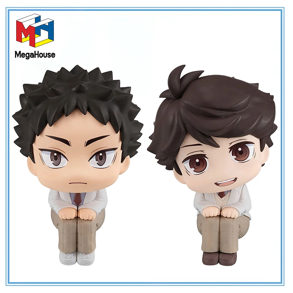 

100% Original in Stock MegaHouse Look Up Haikyuu!! Iwaizumi Hajime Oikawa Tooru Collection Series Model Decoration Garage Kit
