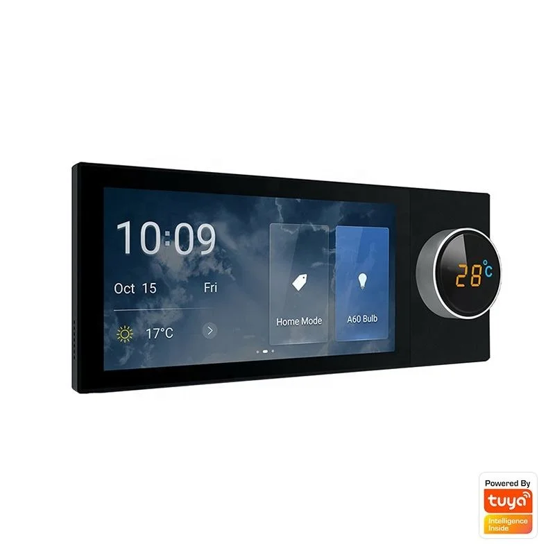 Sistema di controllo domestico intelligente Zigbee Hub Gateway Wifi Touch screen multifunzionale Pannello interruttori di controllo centrale incorporato BLE