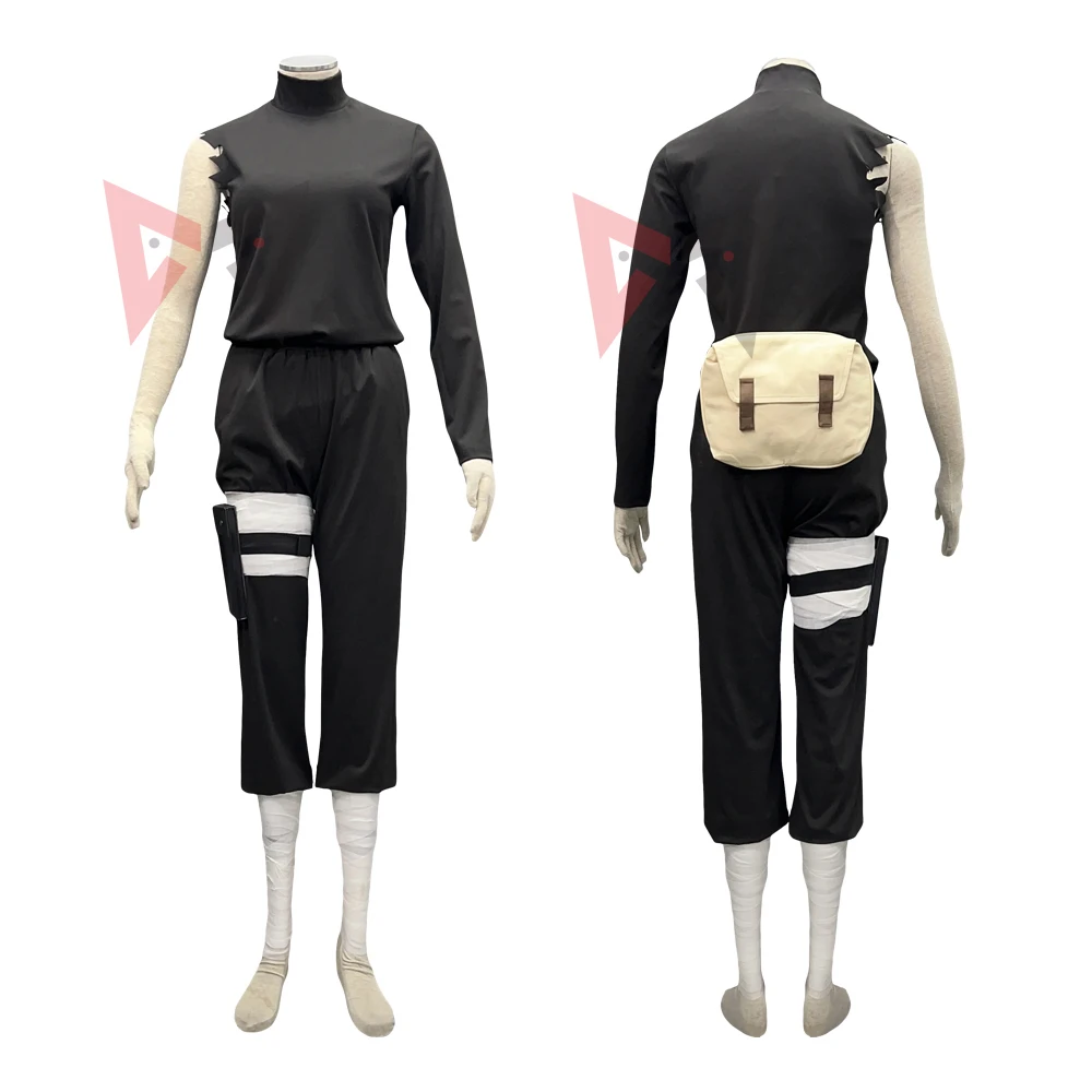 

New Ninja Game Harunong Sakura Cosplay Costume Shirt Pants Gloves Waistbag For Game Party Adult Plus Size