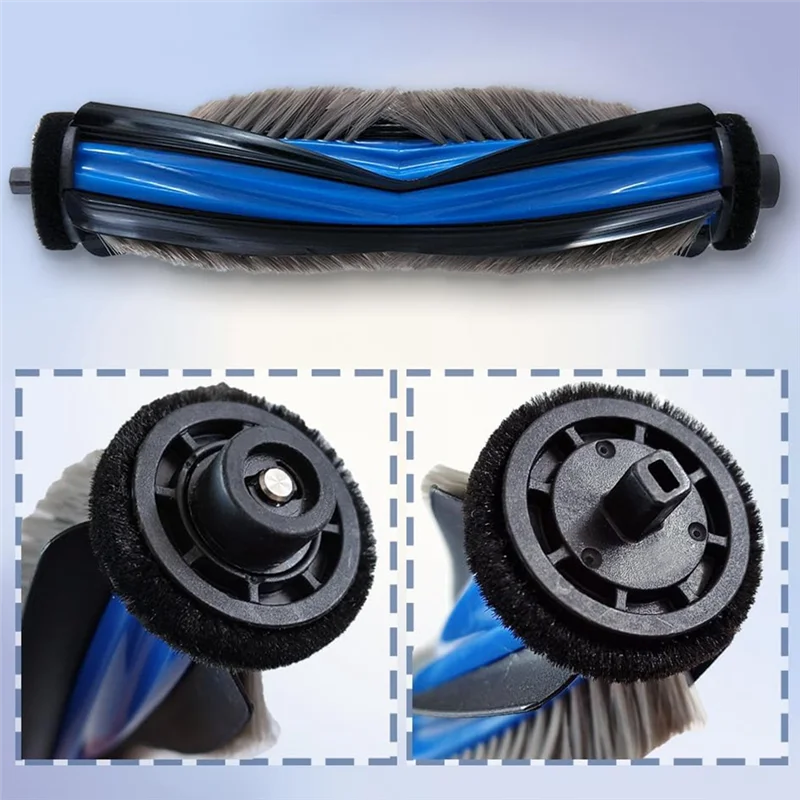 BAAN-สําหรับชิ้นส่วนอะไหล่เครื่องดูดฝุ่นหุ่นยนต์ Ecovacs Deebot X9 Pro Omni–แปรงหลัก, แปรงด้านข้าง, ชุดกรอง Hepa