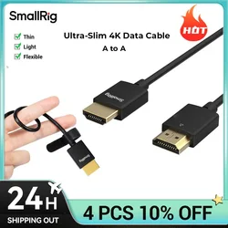 SmallRig SmallRig Ultra-Slim 4K Data Cable 100cm (A to A), 4K Super Flexible Slim Cord/Cable,Type-A Male to Male for Camera