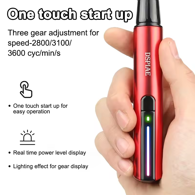 DSPIAE ES-A DIY Reciprocating Sander Electric Grinding Pen Plastic Model Sanding Heads Sandpaper Military Craft Tools - Image 2