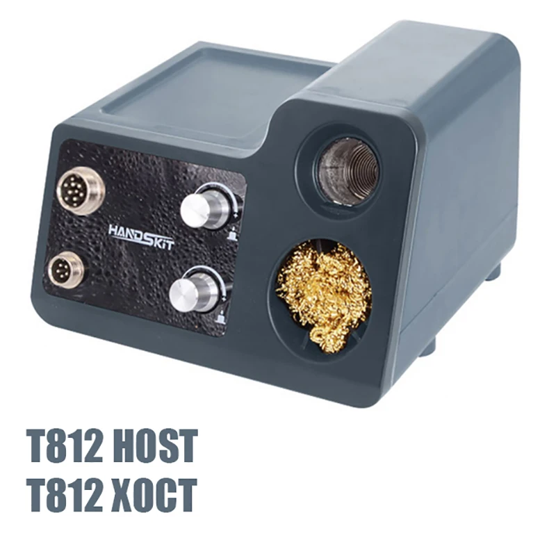 Only T12 Soldering Station Host, OLED Digital Adjustment Heat Guns Auto Sleep Micro Electronic Cellphone Repair Welding Tools