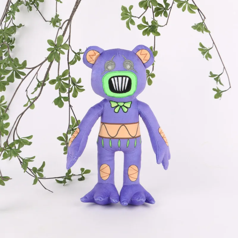 

Horror Game Bokkie Character Monster Bear Plushes Toy Anime Bokkie Bear Plushie Soft Stuffed Doll Room Decoration Toys Gifts