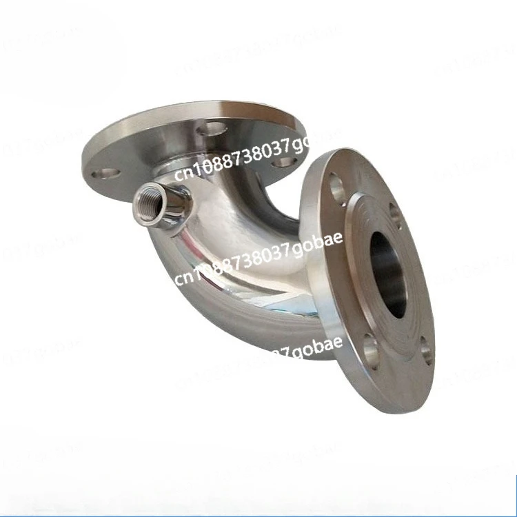 

Stainless steel jacketed flange elbow 304 sanitary grade jacketed thermal insulation flange elbow pipe fittings