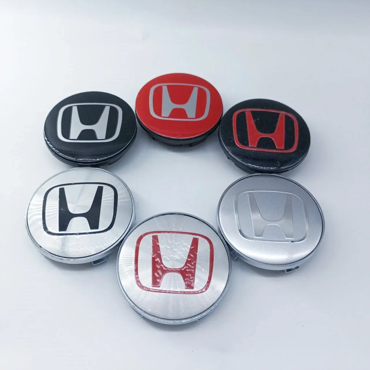 4 قطعة 65 مللي متر 68 مللي متر ل H هوندا موجين الطيار نوع R نوع S انسايت تصفيف السيارة عجلة مركز محور قبعات غطاء استبدال الملحقات #1
