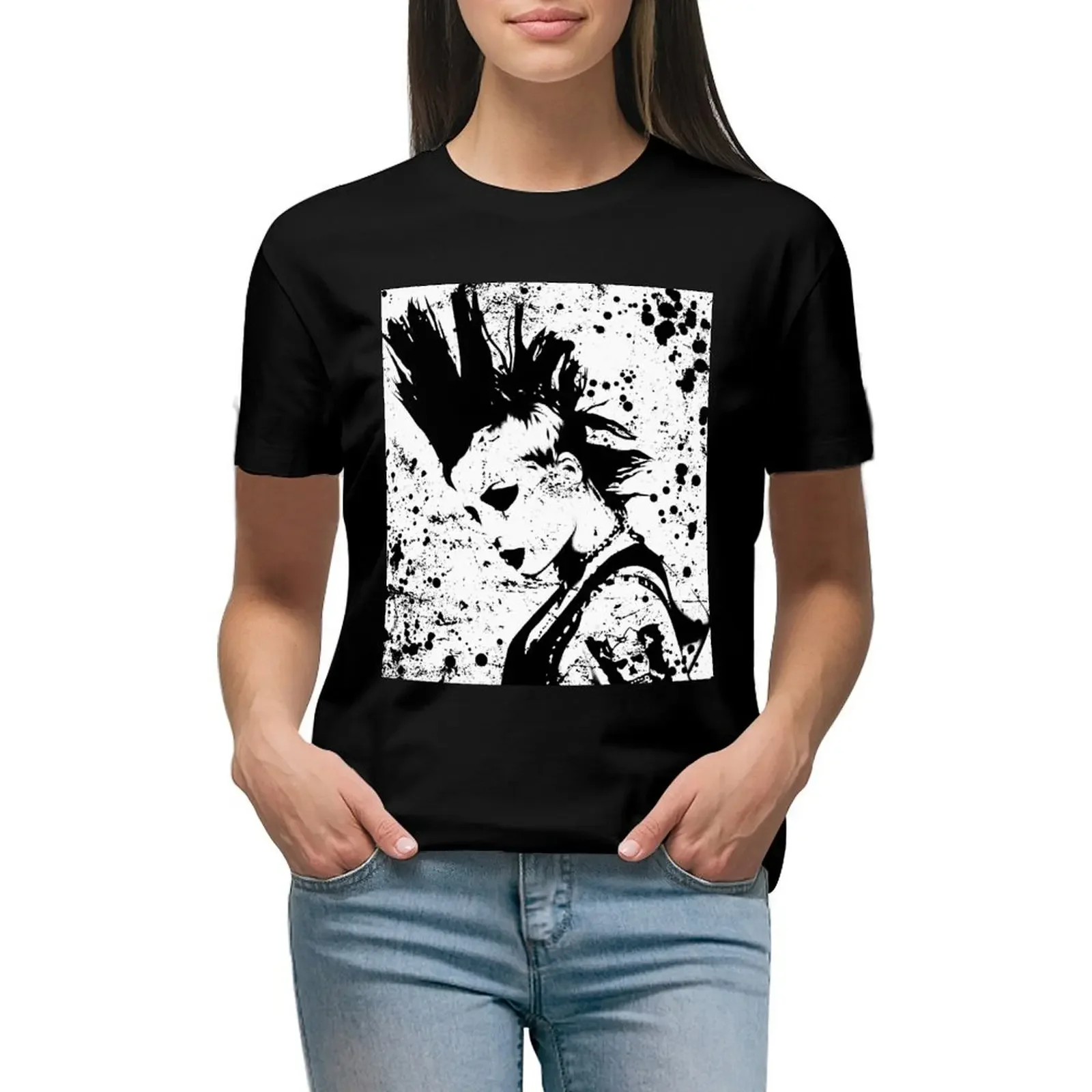 

Brody Dalle 3 T-Shirt animal print shirt for girls Short sleeve tee workout shirts for Women