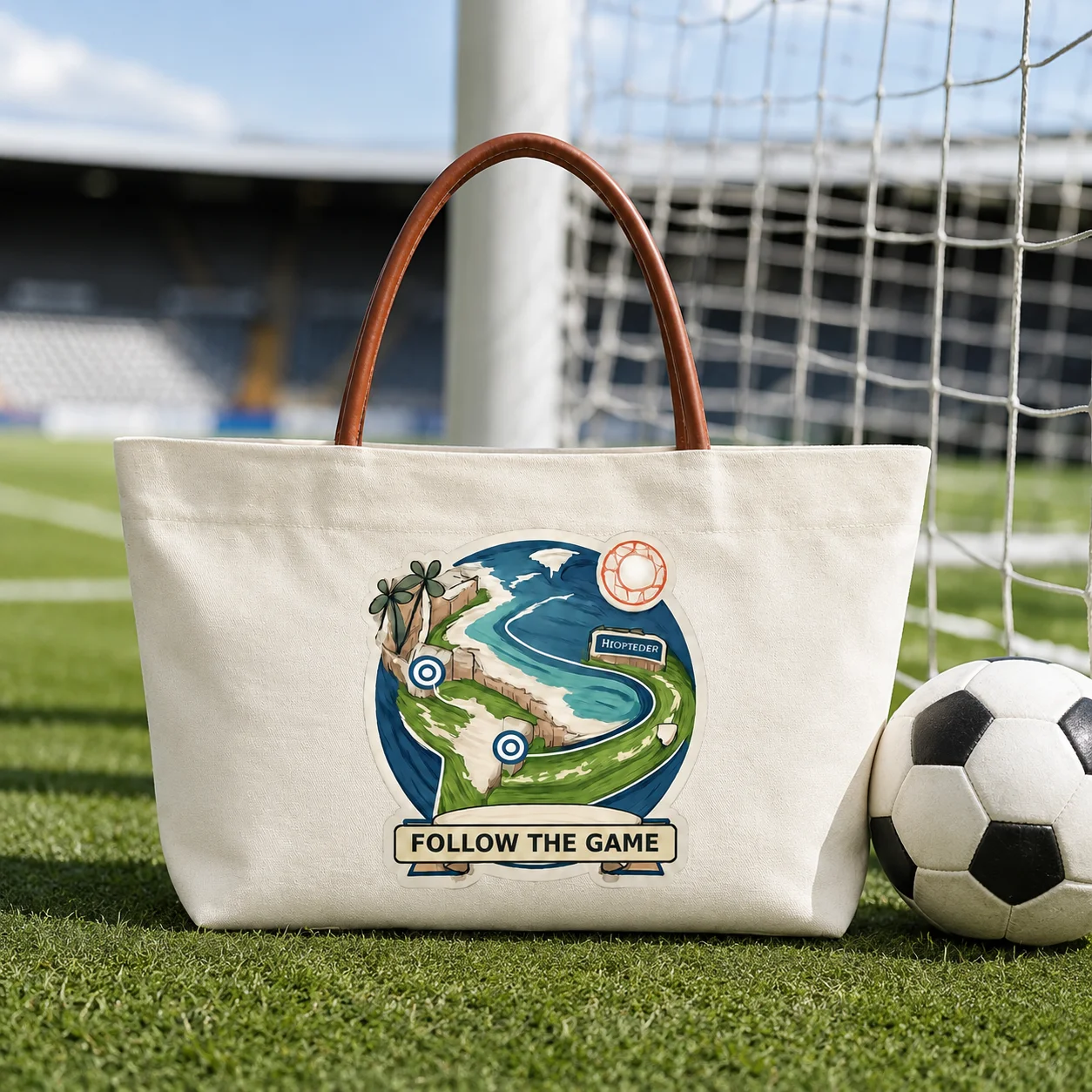 

Canvas Bag Soccer Graphic Print Foldable Tote Bag for Beach Travel Games Fans Tote Bag Large Capacity Custom Text Gifts Handbag
