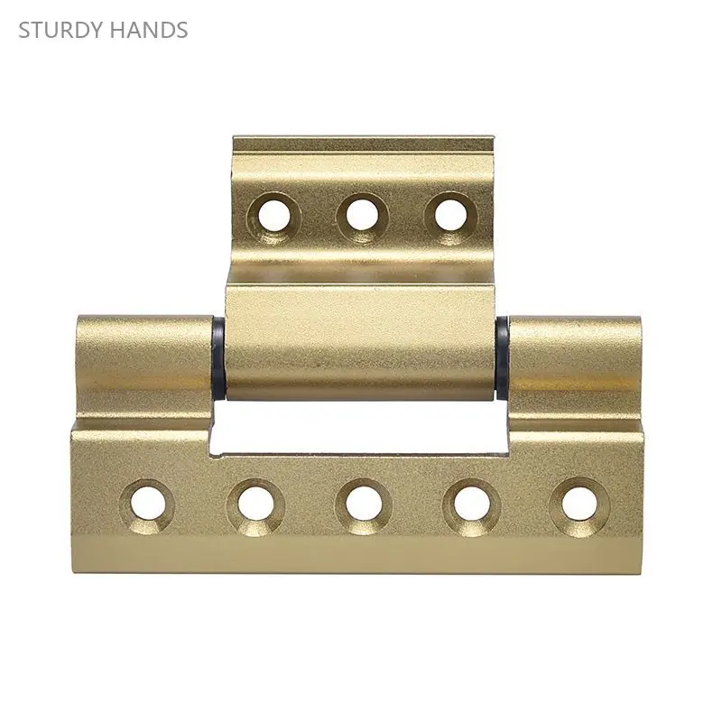 

2PCS thickened aluminum alloy door and window hinge balcony heavy-duty flat partition popular pivot hinge hardware accessories