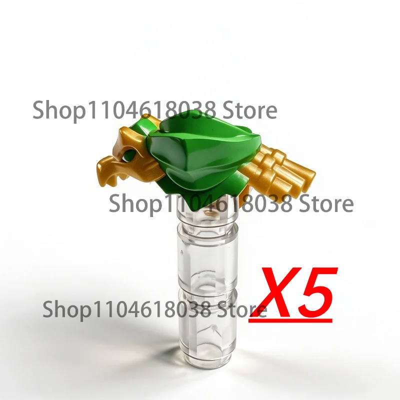 MOC Bausteine Mini-Figur Drachenkrieger Bausatz Modell Ornament Schreibtischdekoration Anime TV-Charakter Spielzeug Geschenk Sammlerstück