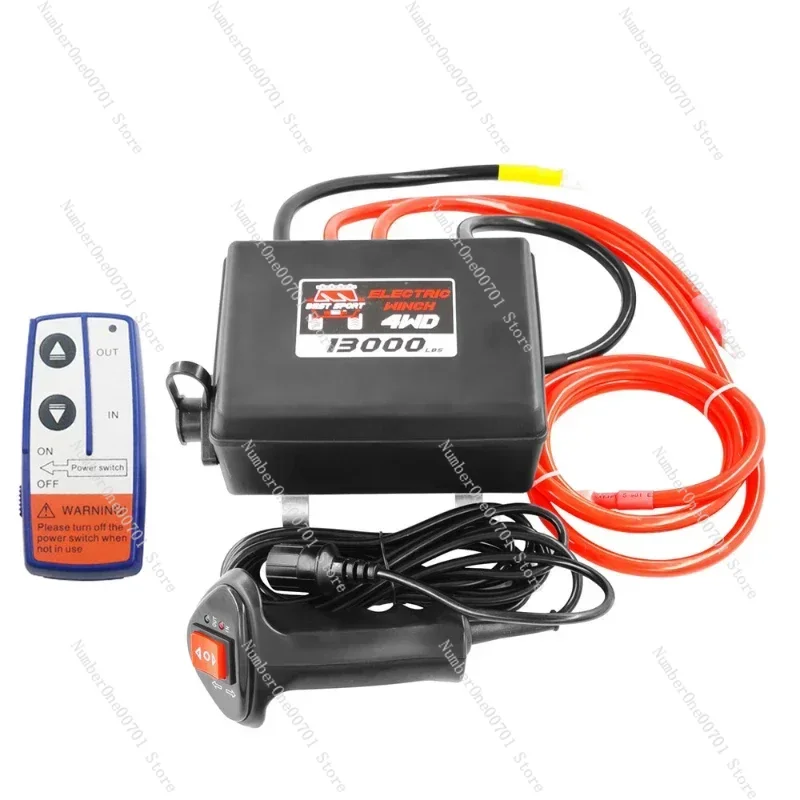 

Winch control box with wireless remote control controller relay winch accessories