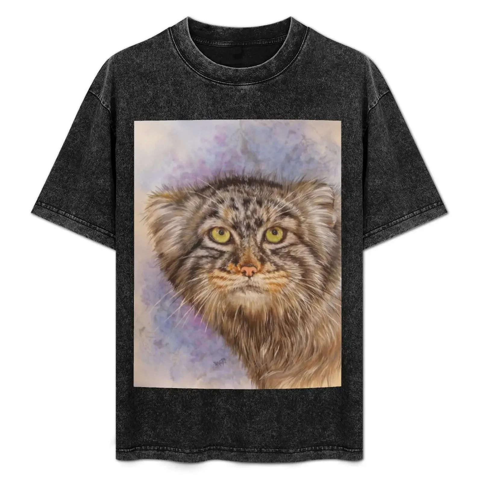 

Berry's Pallas' Cat T-Shirt Plus Size Lightweight Tee Shirt