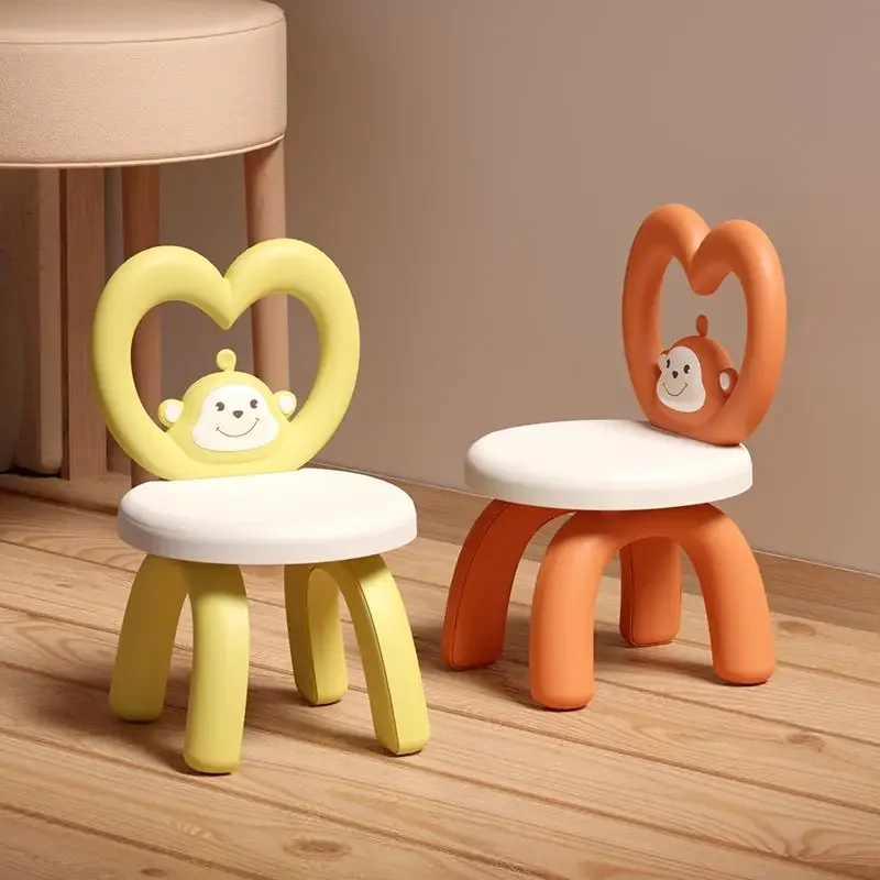 Plastic Child Stool Children Chair Girl Cute Children's Chair Kindergarten Multifunction Sedia Per Bambini Home Furniture