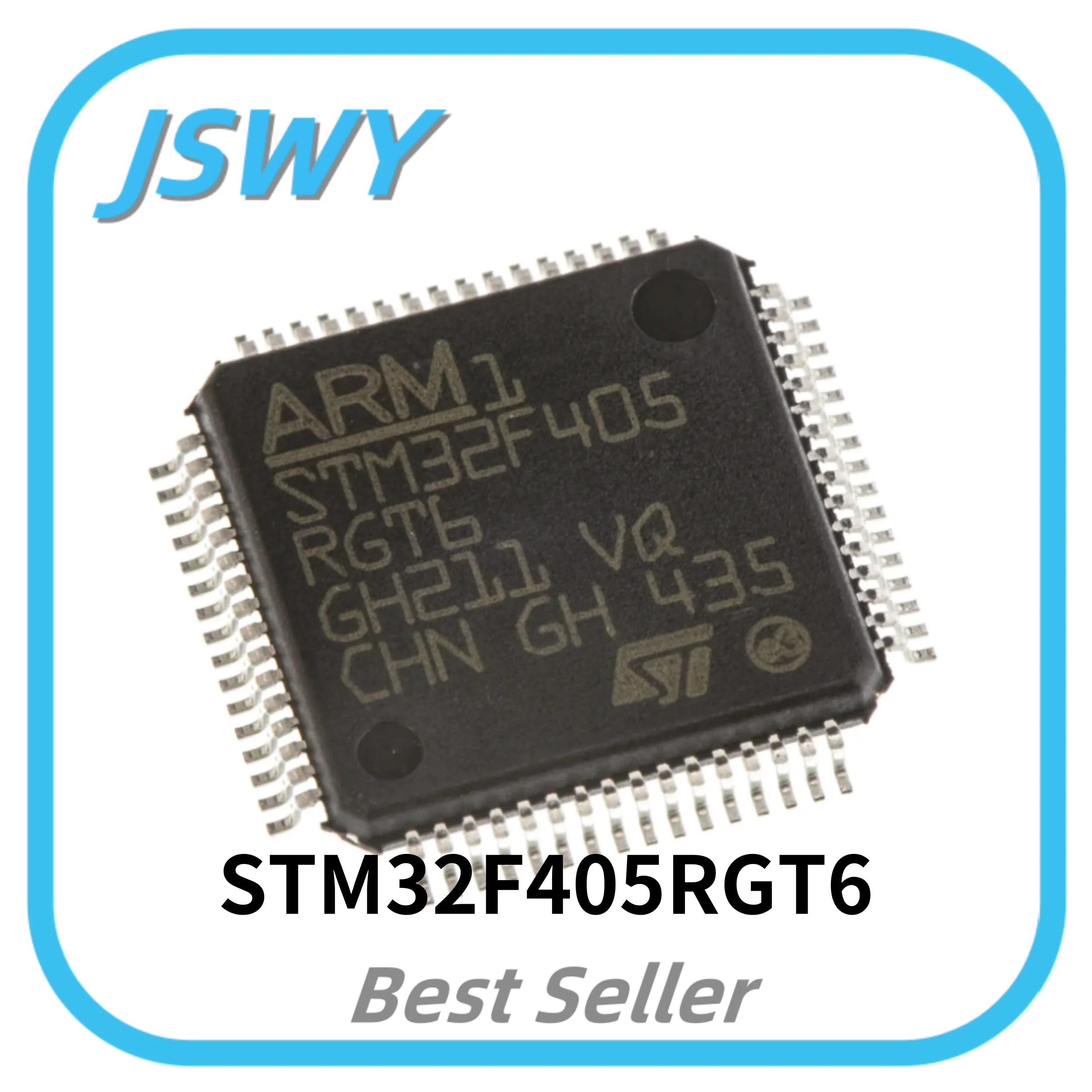 5/50PCS STM32F405RGT6 STM32F405 LQFP-64 ARM-M4 MCU IC Brand New Original In Stock Bestselling Item, Fast Shipping