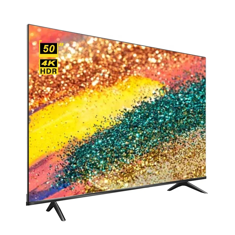 High end personalizado STLF ZJWFactory Preço OEM 50 Polegadas Smart UHD 4K LED Televisão Tela Plana 50 ''Android para Casa