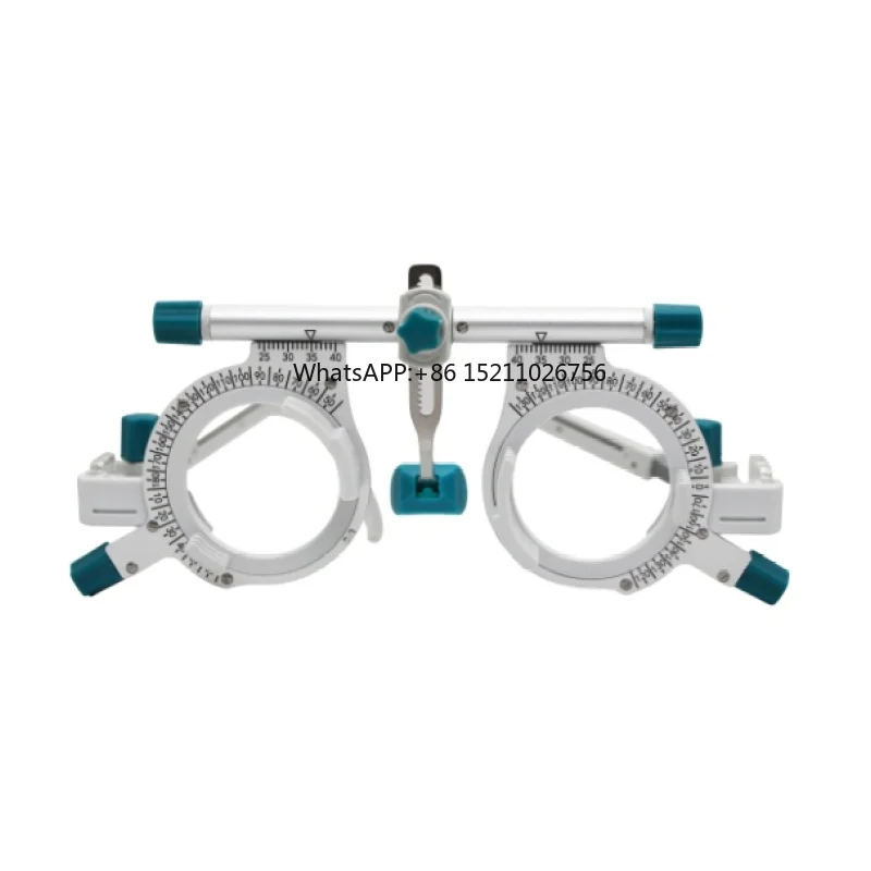 Optical Trial Lens Frame Pd Adjustable Universal Titanium Refractive Segments Optometry