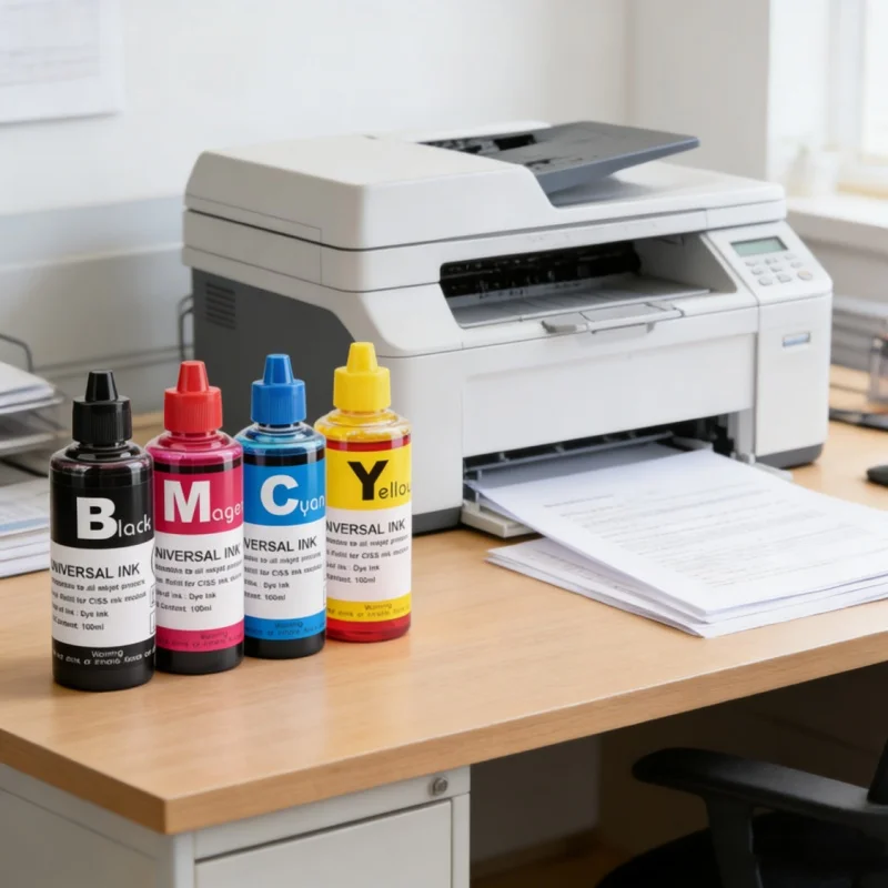 

100ml Dye Ink Black Color Compatible for Canon PGI5 CLI8 Ink Refill Kits PIXMA MP500 MP530 MP600 MP600R MP610 Ink Printer