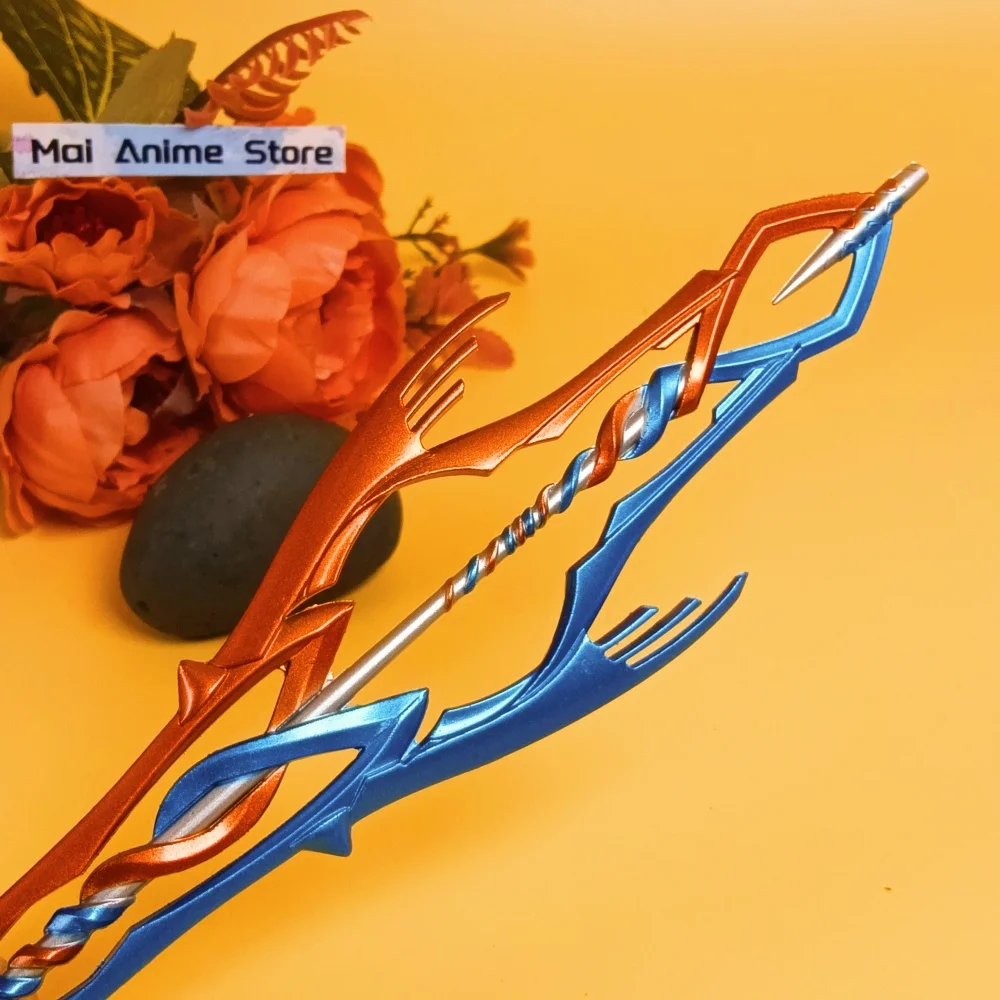 8.6 بوصة إيفا الرمح من لونجينوس كاتانا الحجم الحقيقي اليابانية الساموراي صابر ميني اسوكا ميتال أنيمي تأثيري الدعامة لعبة غير حادة هدية