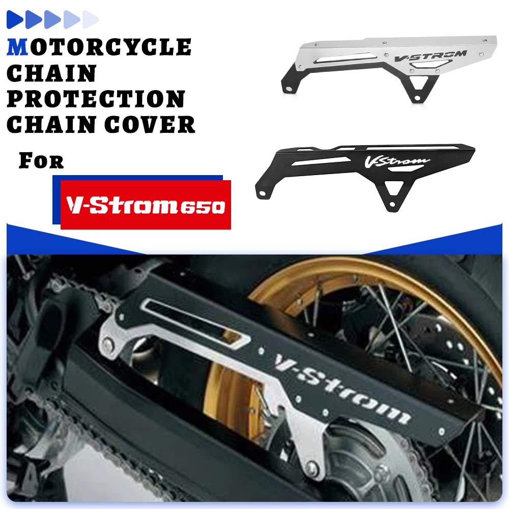 

FOR Suzuki DL650/V-Strom 650 DL1000 VStrom 1000 1050 2004-2026 2025 SV1000N Motorcycle Chain Guard Cover Protector Accessories