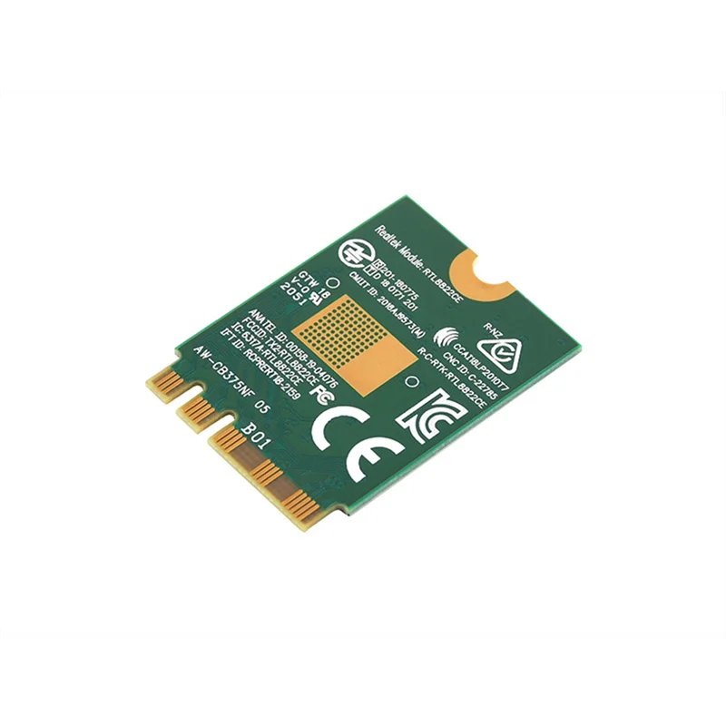 Imagem -05 - Placa de Rede sem Fio Dual Band Wifi5 Geração Módulo sem Fio Aw-cb375nf 2.4g 5ghz