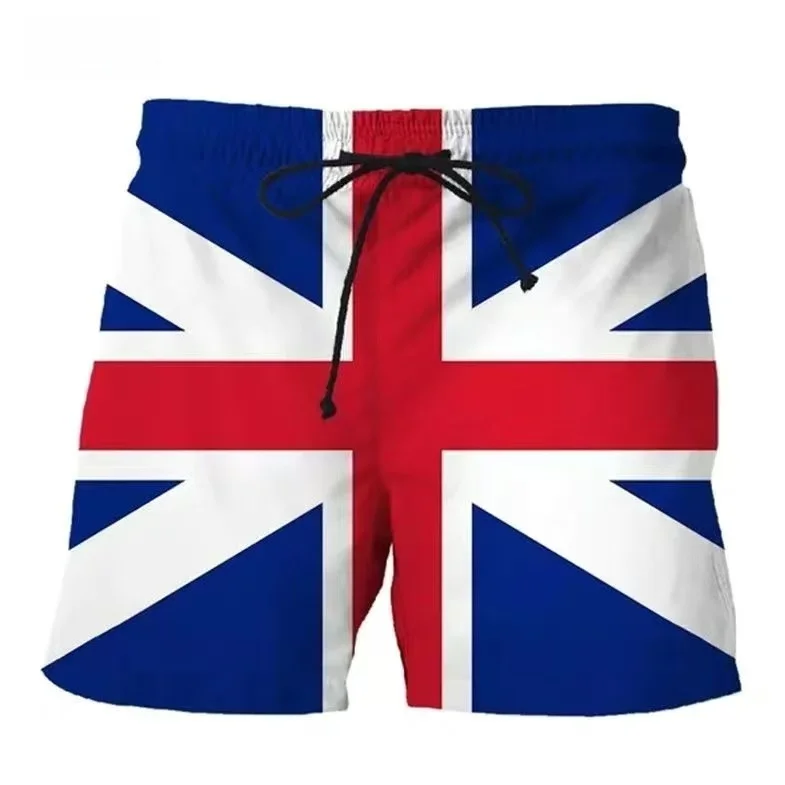 

Мужские летние спортивные повседневные брюки с цифровым принтом Qui Dry Beach, свободные спортивные повседневные брюки молодежные активные брюки, всесезонные прямые брюки