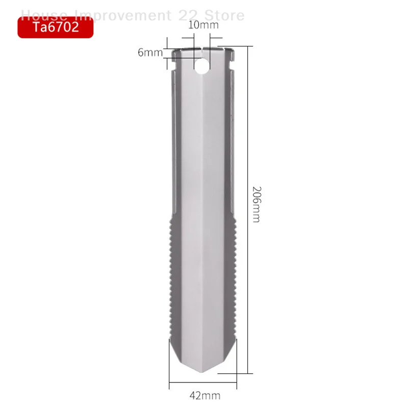 Titanium Multi-Tool Shovel Multifunctional Carry Bag Multipurpose Shovel Garden Hand Tool Lightweight Digging Shovel Survival