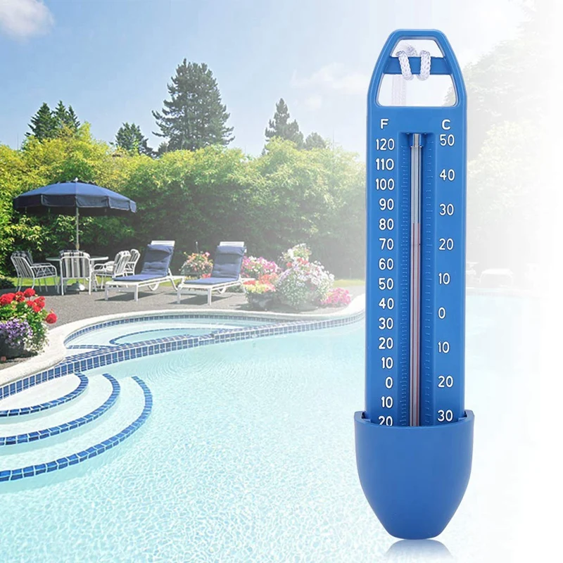 2Pcs Pool Temperature Meter Easytouse Swimming Pool Accessories For Swimming Pool SPA Sauna Outdoor And Indoor