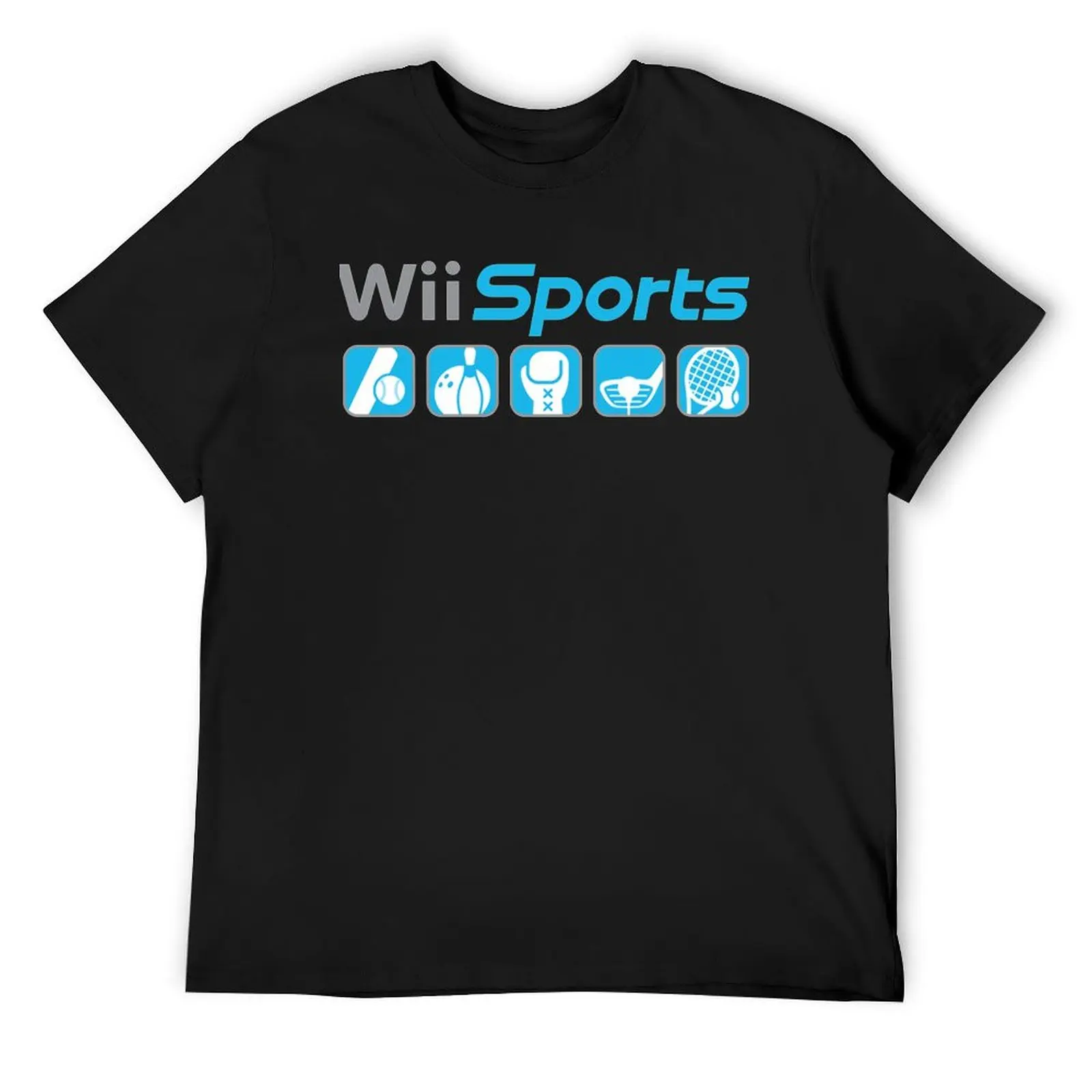 Wii Sports T-Shirt for a boy anime tshirt quick drying mens graphic t-shirts