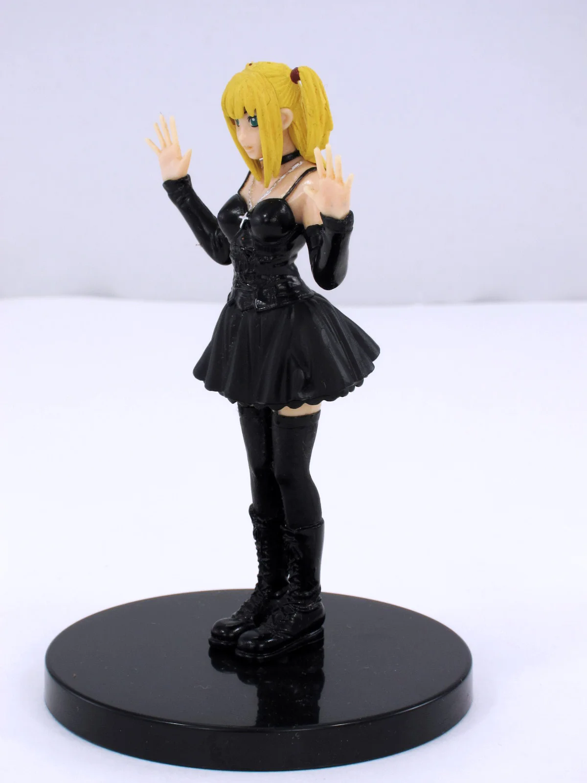 12CM Anime Death Notes Misa Figure Toy Car Deathnote L Killer Misa Amane Figure Doll Collection Model Toy Gift Ornament New