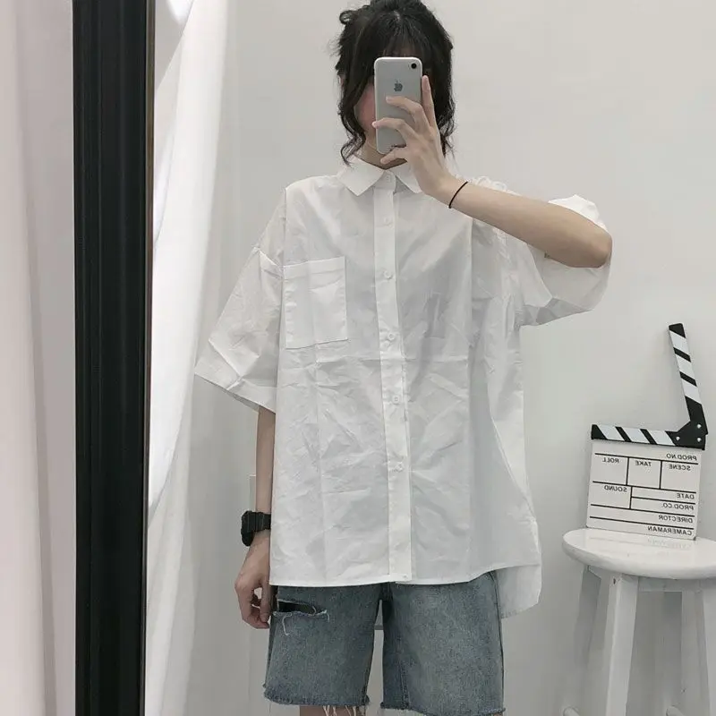 

Классические профессионалы ~ лето 2024, новинка корейского Sle White ort Sve Pure Color, мужские модные свободные посадки для поездок на работу