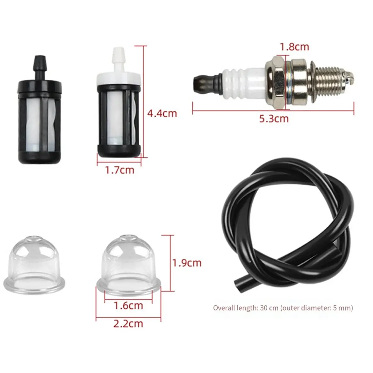 Time Saving Air Filter Service Tune Up Kit for BG86 BG86C SH86 BG66 BG56 Leaf Blower Replace 4241-140-4400