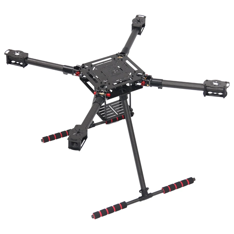 ZD550 550mm Karbon fiber Quadcopter Çerçevesi FPV Quad, Karbon Fiber İniş Kızağı F550