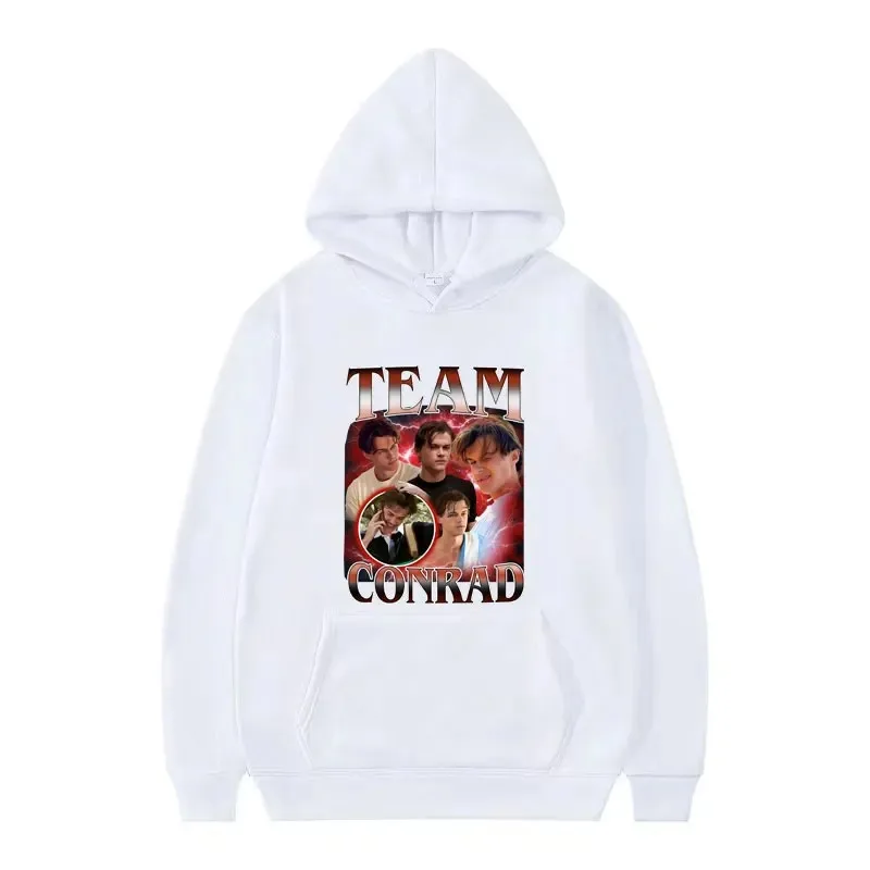 الرجال النساء عادية فضفاض المتضخم هوديس الصيف تحولت جميلة الموسم 3 فريق كونراد البلوزات الملونة الإناث الذكور الملابس