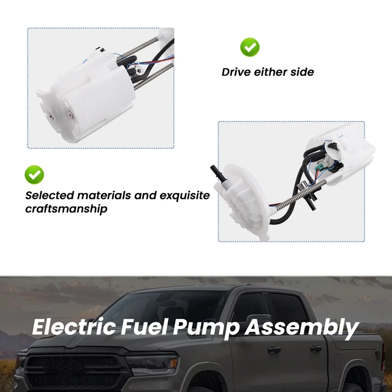 New Electric Fuel Pump Module Assembly For Dodge Ram 1500 3.7L 5.7L 2009-2010 E7252M P76702M