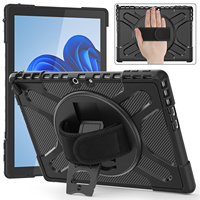 Heavy Duty Case For Microsoft Surface Pro 11 2024 3-Layers Protect Hybrid Cover For Surface Pro 10 9 Shockproof With Hand Strap