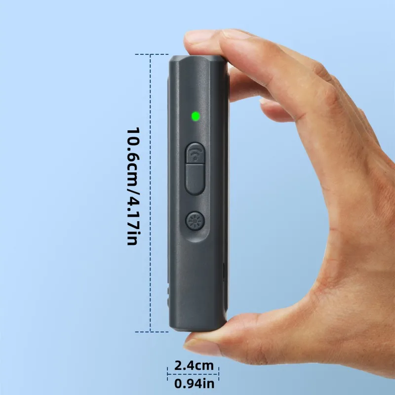 Ultrasonic Dog Repeller Anti Barking Device USB Rechargeable & Portable Dog Trainer with LED Light and Lanyard​