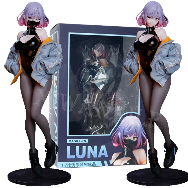 Astrum Design Luna illustration by YD Anime Girl Figure, máscara de Luna, chica Sexy, figura de acción, muñeca de modelo coleccionable para adultos, juguetes, 24cm