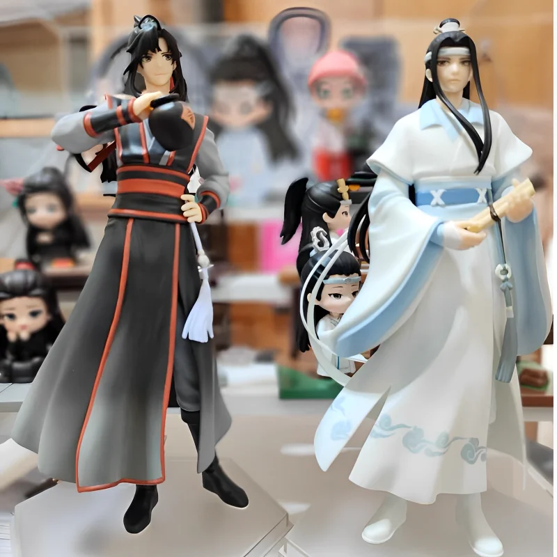 Ainme Mo Dao Zu Shi Figures Wei Wuxian Lan Wangji Model Dolls Figurines Pvc Action Figure Statue Collection Friend Gifts Toys