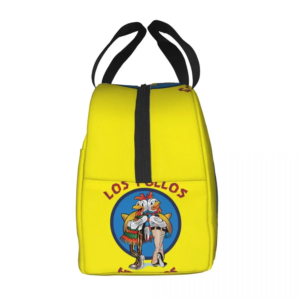 Breaking Bad Lunch Box Cooler Thermal Insulated Los Pollos Hermanos Chicken Brothers Lunch Tote Bag dla kobiet Torby na żywność dla dzieci