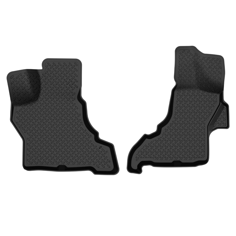 TPE Floor Mats Classic Style Fits 1997-2025 E-Series w/Carpet Flooring Front Row