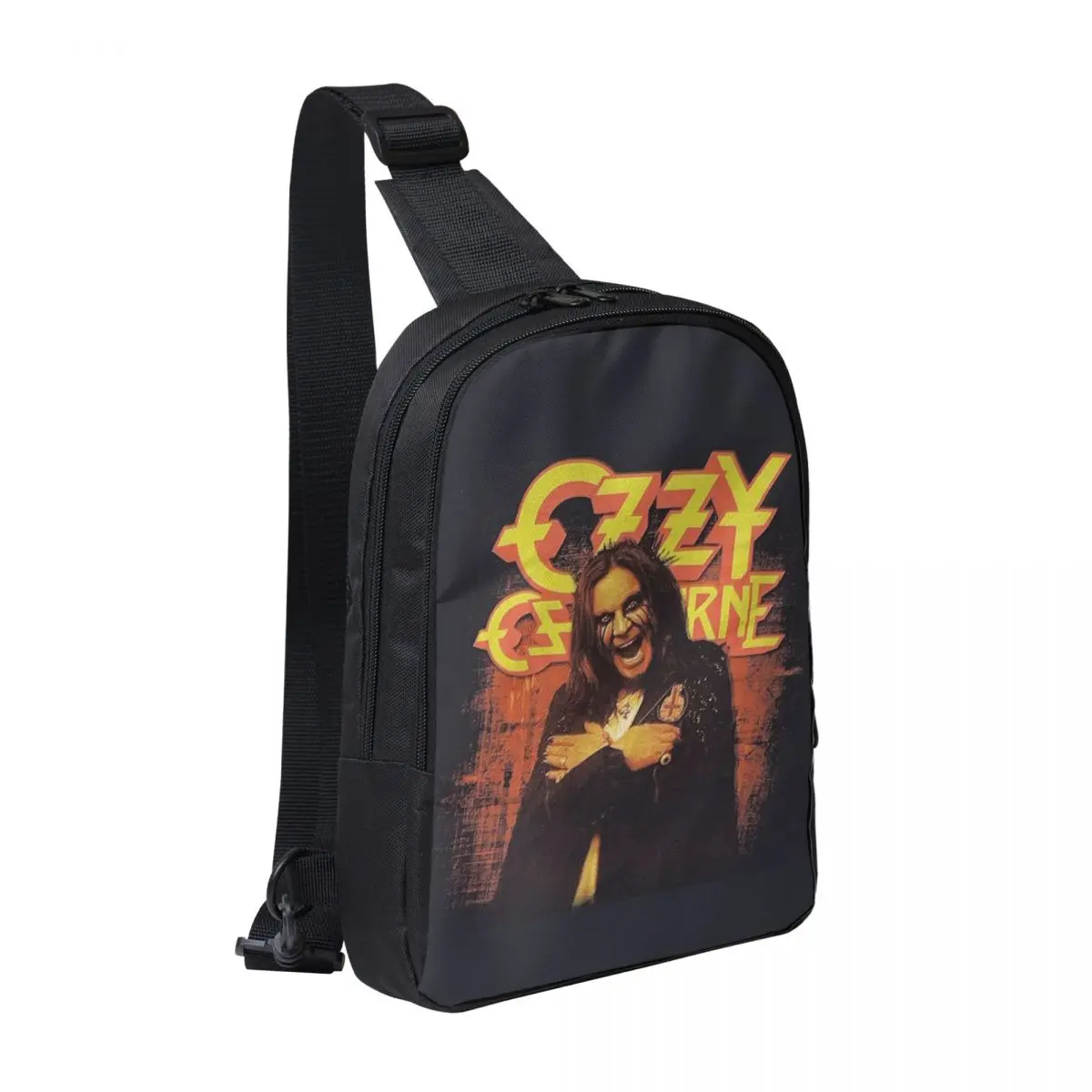 

Ozzy Osbourne Merch Chest Bag Men Sling Crossbody Backpack Chest Bag Traveling Hiking Daypack Shoulder Bag
