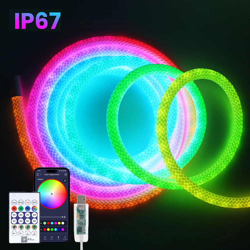 5V Bluetooth Rgb Le…