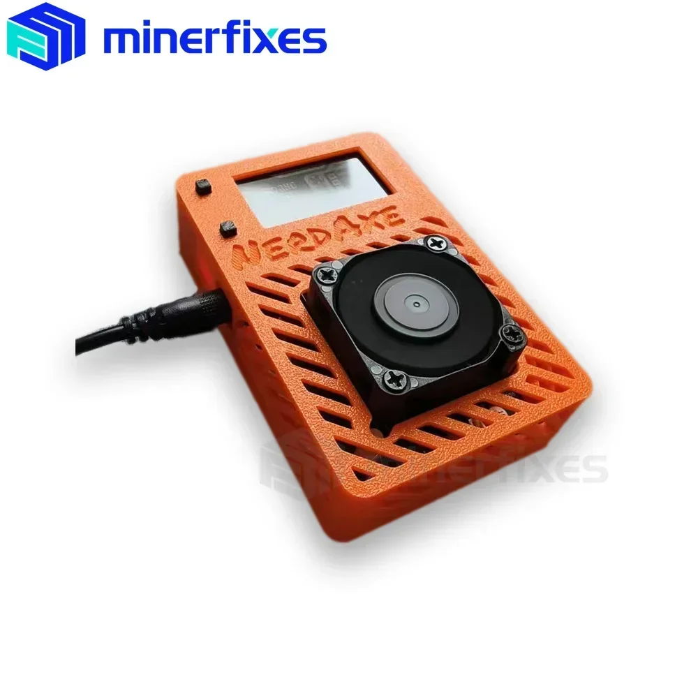 NerdAxe Bitaxe Ultra BM1366 Asic 칩 500Gh/s 비트코인 채굴기 솔로 로터리 채굴기 가정용 행운의 채굴기 btc 암호화폐 채굴기