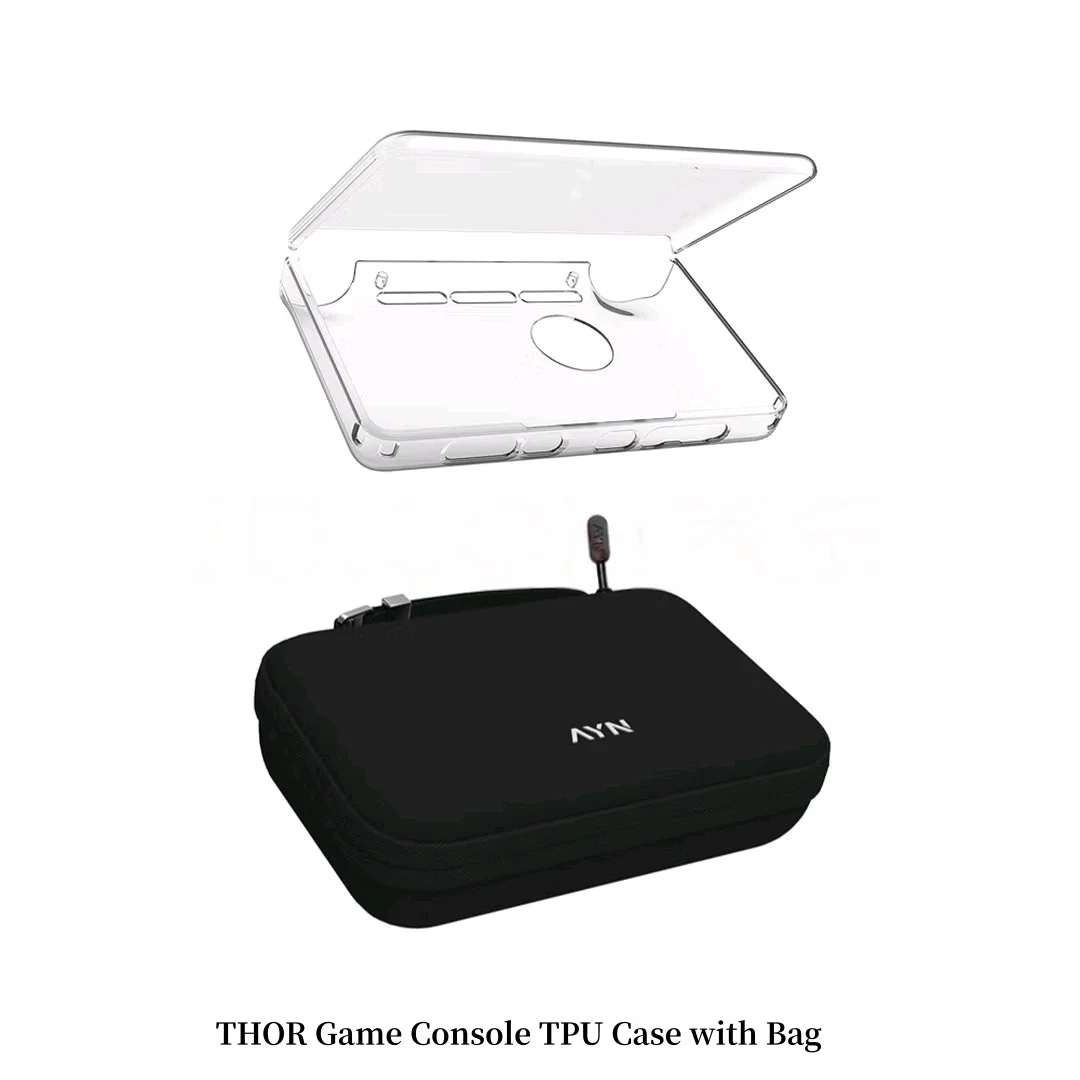 AYN THOR TPUケース公式ソフトTHORデュアルスクリーンフリップゲーム