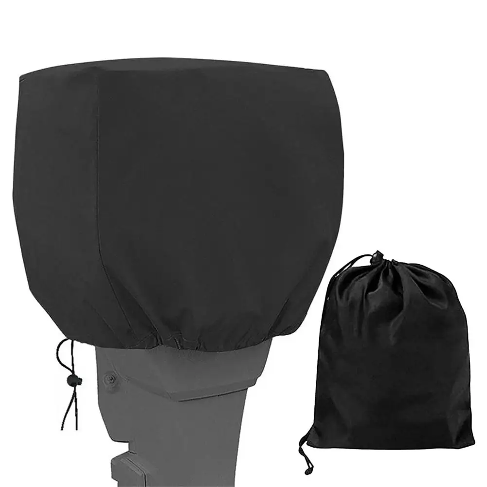 1pc Motor Protective Cover With Drawstring Bag For Engine Protector Durable-420D Oxford Fabric Waterproof Motor Cover Parts