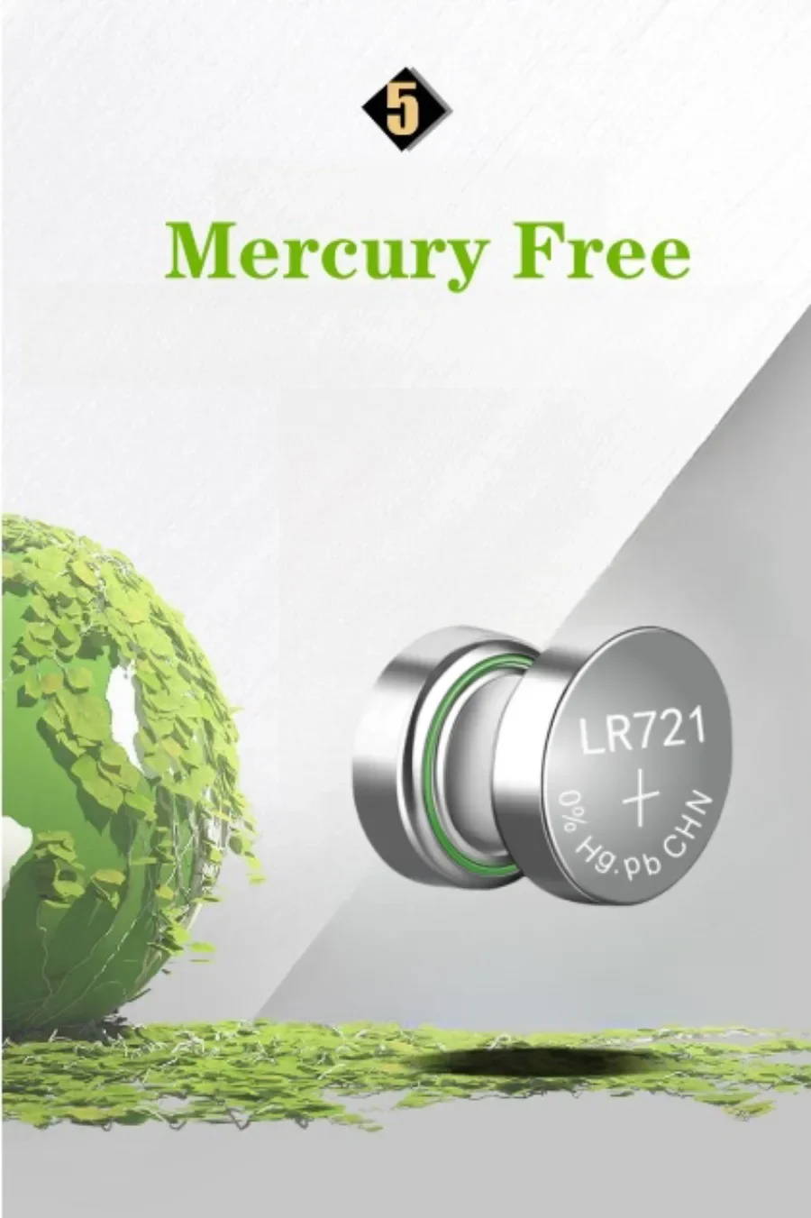 NEW 2-10PCS AG11 362 LR721 362A L721F SR721SW 1.55V Lithium Batteries Environmental Protection Button Battery for Watch