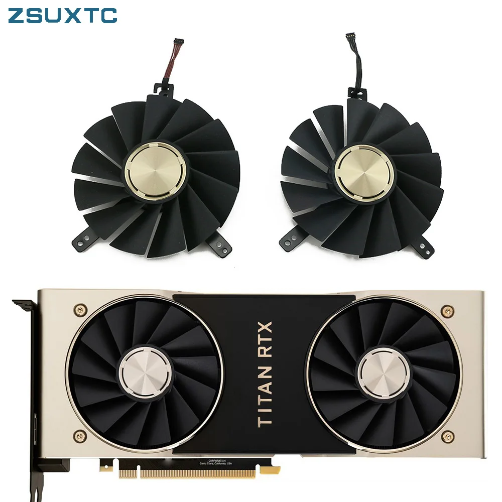 DAPA0815B2UP005 DAPA0815B2UP006 12V 0.6A 85Mm GPU Fan for Nvidia GeForce RTX Titan 2080 TI Graphics Card Cooling Fan