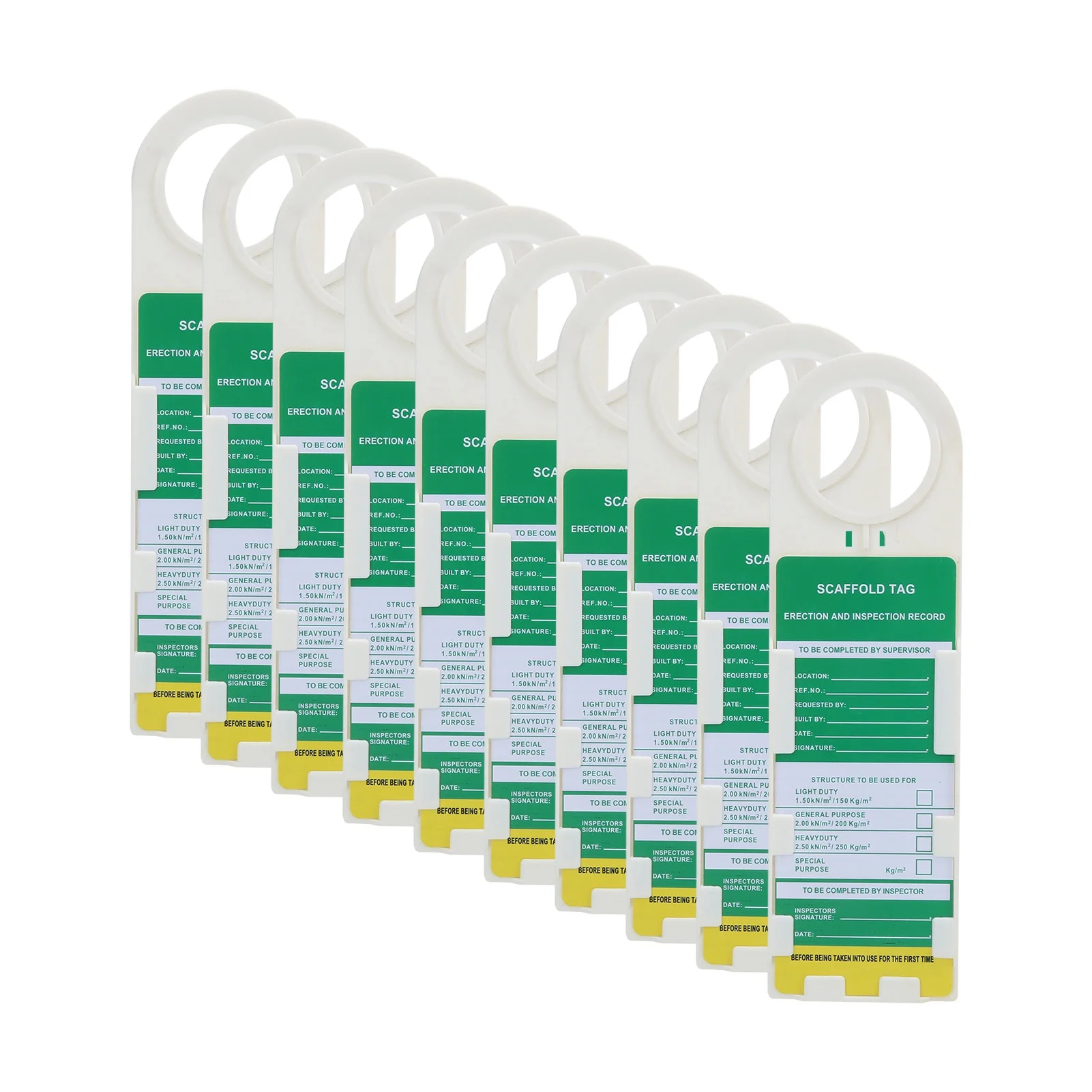 zk40-10pcs-scaffold-tag-locking-caution-maintenance-sign-for-electric-chemical-industrial-security