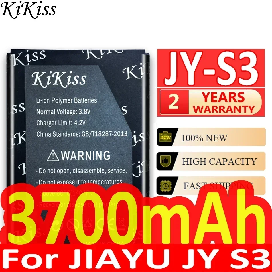 Аккумулятор KiKiss JY S3 / JY-S3 для JIAYU S3 мобильный телефон аккумулятор 3700 мАч